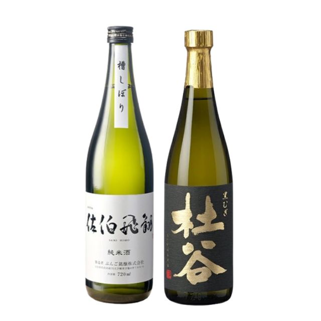 杜谷黒むぎ＆佐伯飛翔純米酒セット