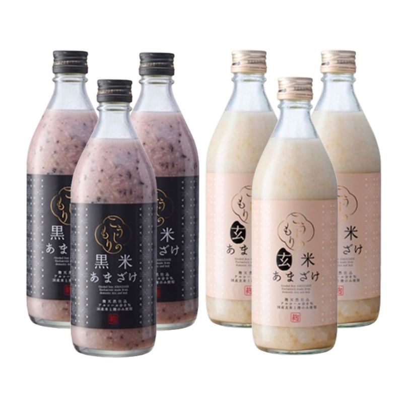 黒米・玄米あまざけセット 500ml 6本セット