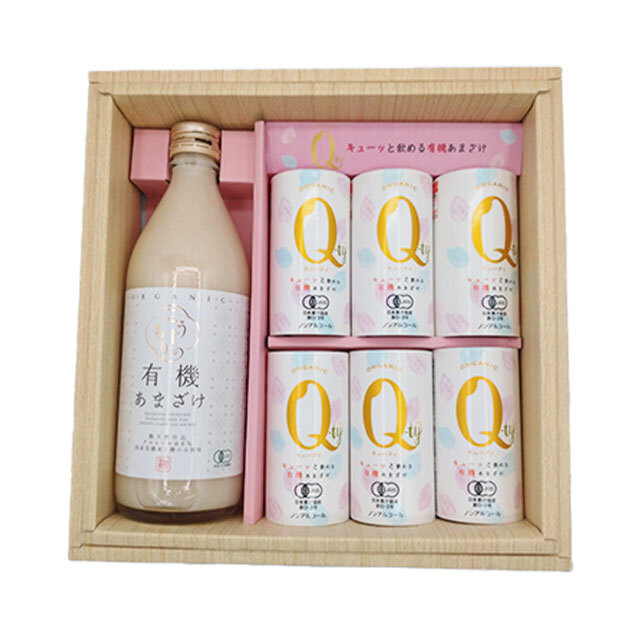有機あまざけ１本・Q-ty 有機あまざけ 6本セット