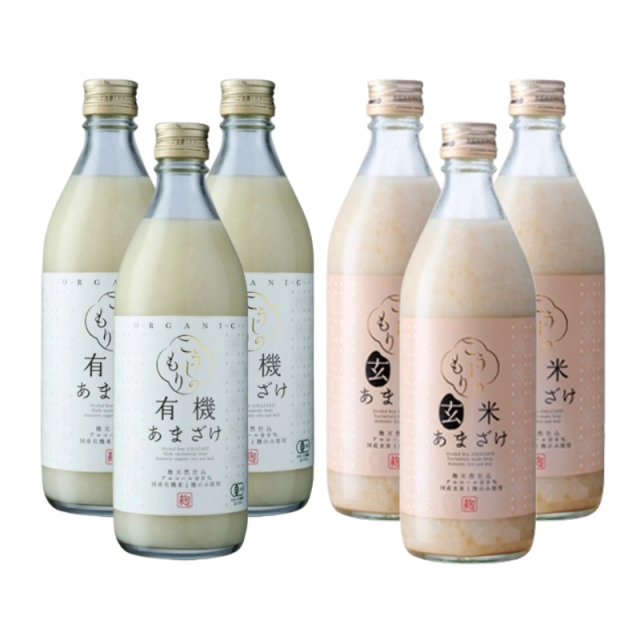 有機・玄米あまざけセット 500ml 6本セット