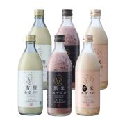 有機・玄米・黒米あまざけセット 500ml 6本セット