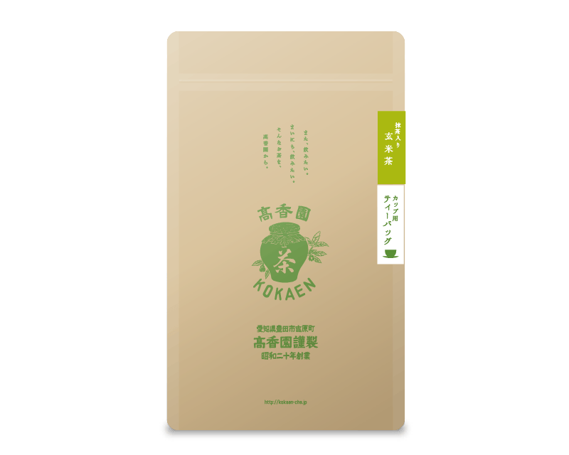 抹茶入り玄米茶ティーバッグ 3g×18袋