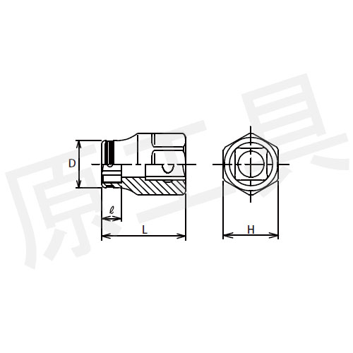 Koken(コーケン）RS3450MH/6  3/8sq.　ナットグリップソケットレンチレールセット　(6ヶ組)　（駆動部6角付）　