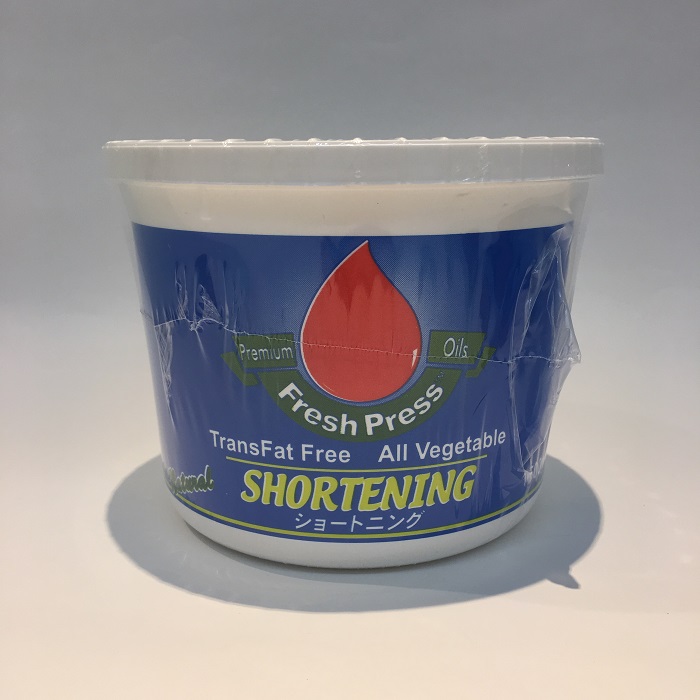 フレッシュプレスショートニング 1500g お菓子作り パン作りの材料専門店ココプレイス
