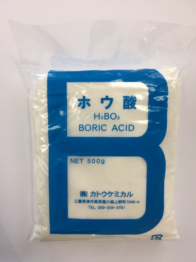 ホウ酸 結晶粉末 500g