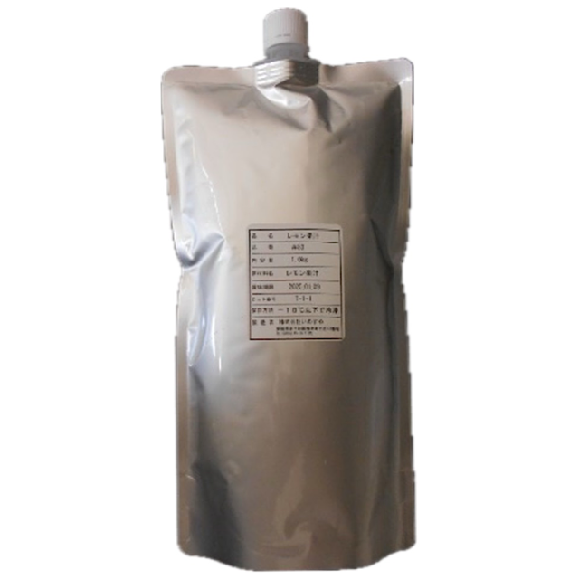 《値引対象外》卸売　国産　レモン果汁　1kg×12　送料無料 　リードタイム1ヶ月