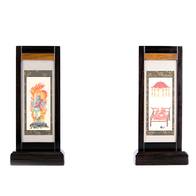 各宗派別スタンド掛軸脇両脇