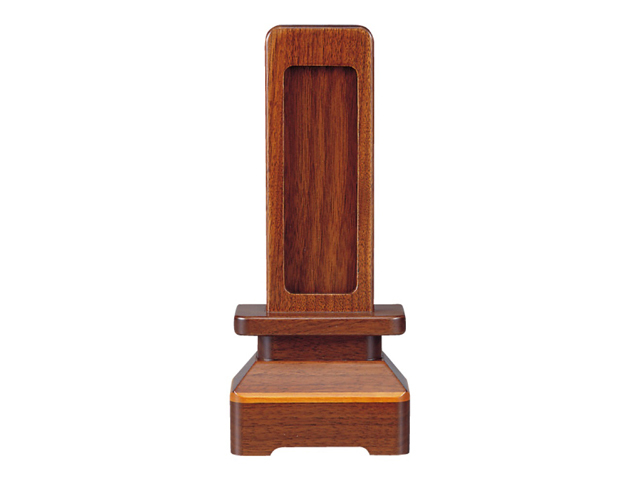 家具調 回出位牌【萩】 ウォールナット 3.5寸～4.5寸