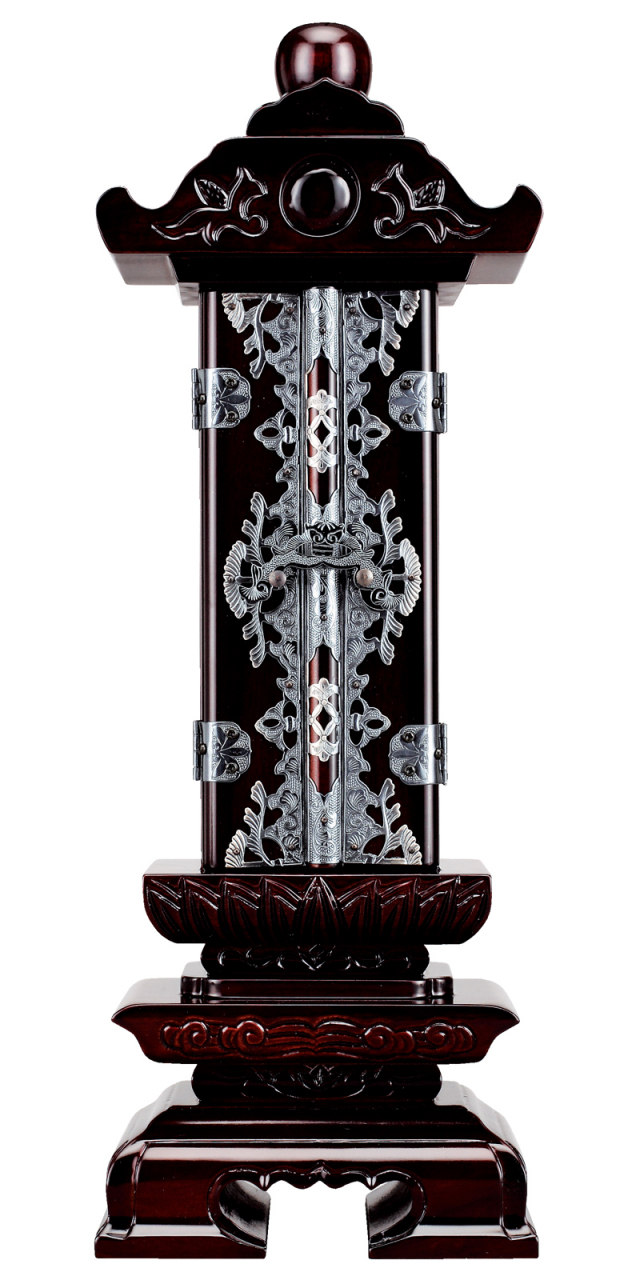 紫檀 春日回出(屋根付) 中板共板 4.0寸～6.0寸 | 激安仏壇仏具の販売