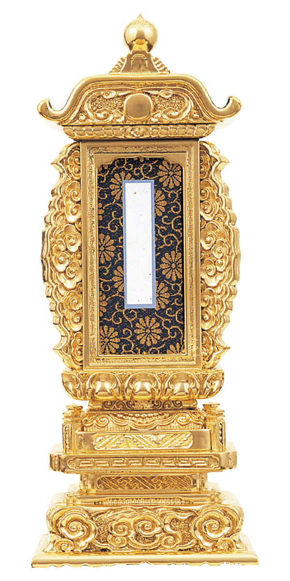 純三方金 袖付五重過去帳回