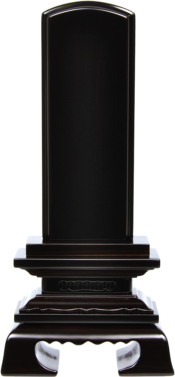 会津唐木位牌 上春日 黒檀