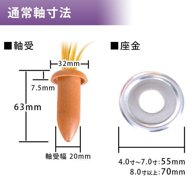 軸寸法