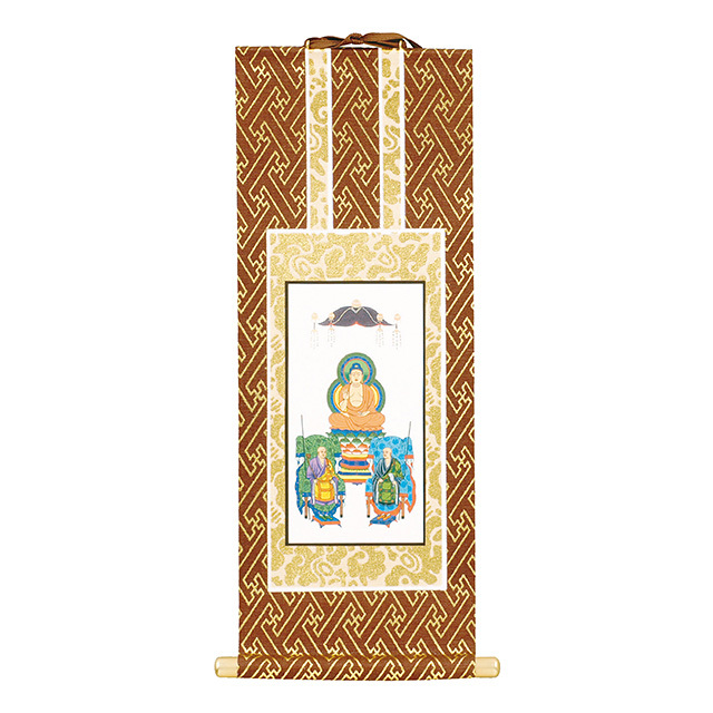 オリジナル掛軸 三尊仏