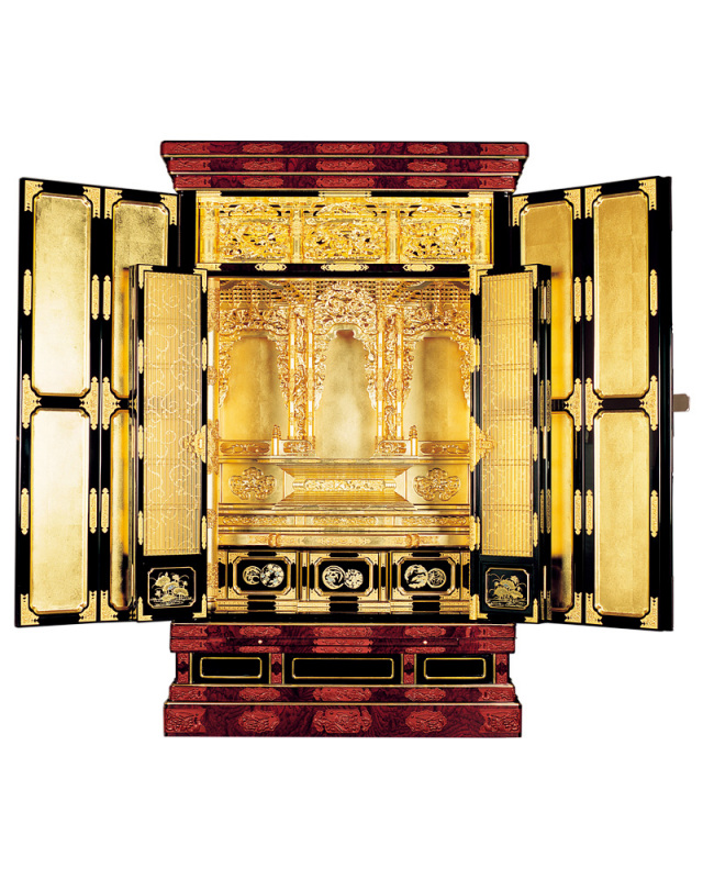 京型胴長 【播磨】 木出 サシマス 箔仕上