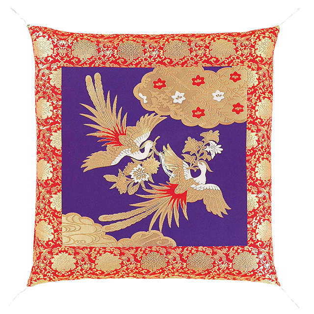 仏前座布団　一釜二羽鳳凰