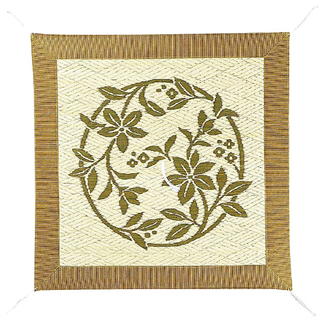 藺草座布団　花水木　両面蘭草