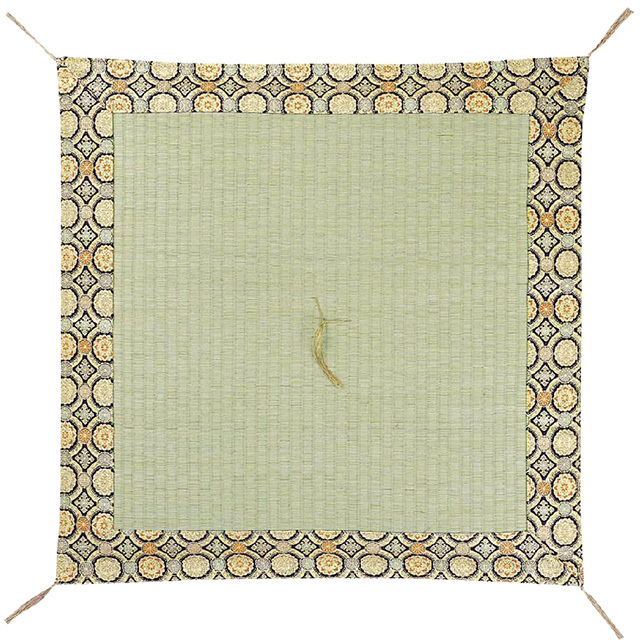 藺草座布団　七宝　両面蘭草