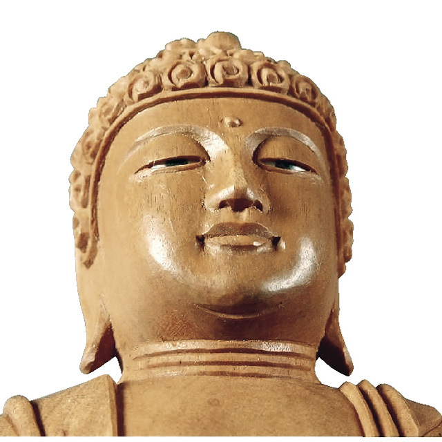 大日如来坐像 2.5寸 #590 火焔 透し彫 像と光背は◆白檀 木彫 仏像 大日如来坐像 2.5寸 #590 火焔 透し彫 像と光背は◇