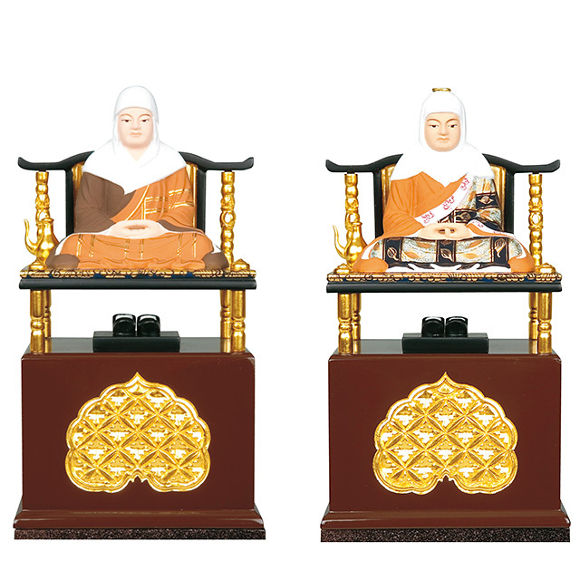 極上彩色 伝教・天台台付