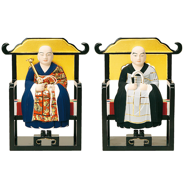 彩色 常済・承陽(太祖・高祖) 1.5寸~3.0寸 彩色 常済・承陽(太祖・高祖) 1.5寸~3.0寸