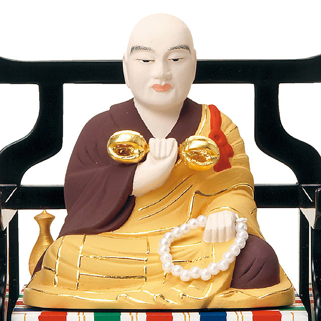 木製彩色 弘法大師 1.8寸～2.5寸 | 激安仏壇仏具の販売なら
