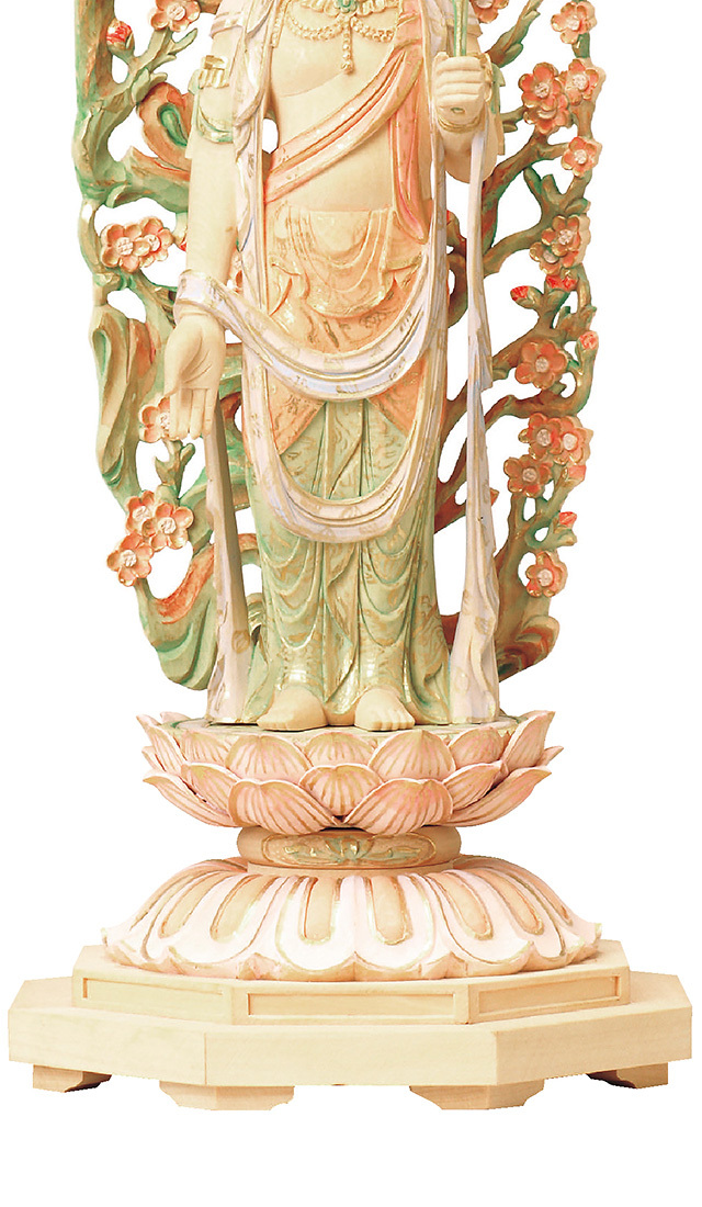 真作/黄梅/観音像画賛/般若心経/布袋屋掛軸HG-340 真作/黄梅/観音像画賛/般若心経/布袋屋掛軸HG-340