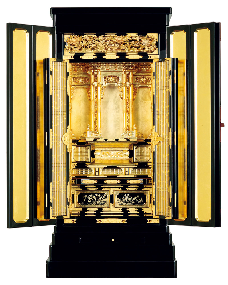 阿吽の星 京型別台【阿吽】 箔仕上 西 18 × 43号 | 激安仏壇仏具の販売なら