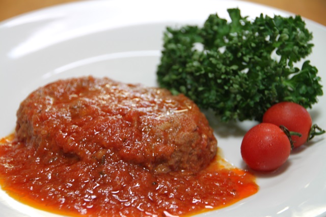 国分牛１００％ハンバーグ（トマト）