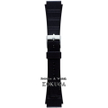 ［バネ棒無料サービス］ ダイバーズウォッチやスポーツウォッチに対応できるウレタンバンド　時計バンドの老舗メーカー・バンビ社製バンド　【18mm】　バンビ/BAMBI 時計用/ウォッチ用バンド　ウレタンバンド-ブラック　［送料区分：メール便］［お取り寄せ商品］