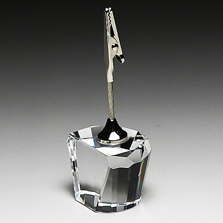 クリスタルペーパーウェイト メモクリップ付 DW-17_02