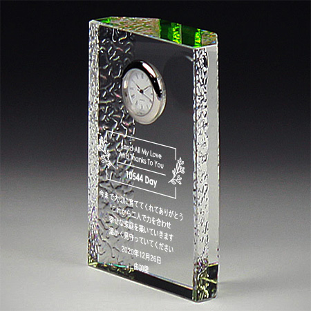 結婚式 両親プレゼント用置き時計 DT-15_02