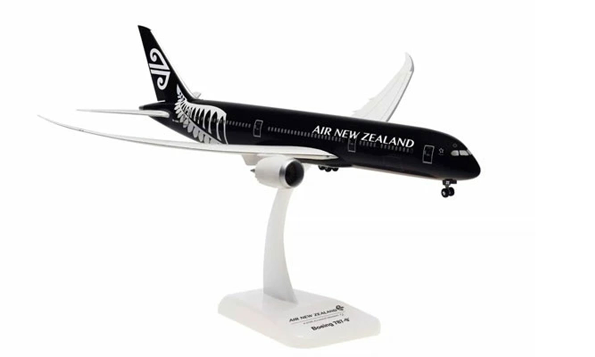 HoganWings/ホーガンウイングス  B787-9 ニュージーランド航空 飛行姿勢ランディングギア・スタンド付属