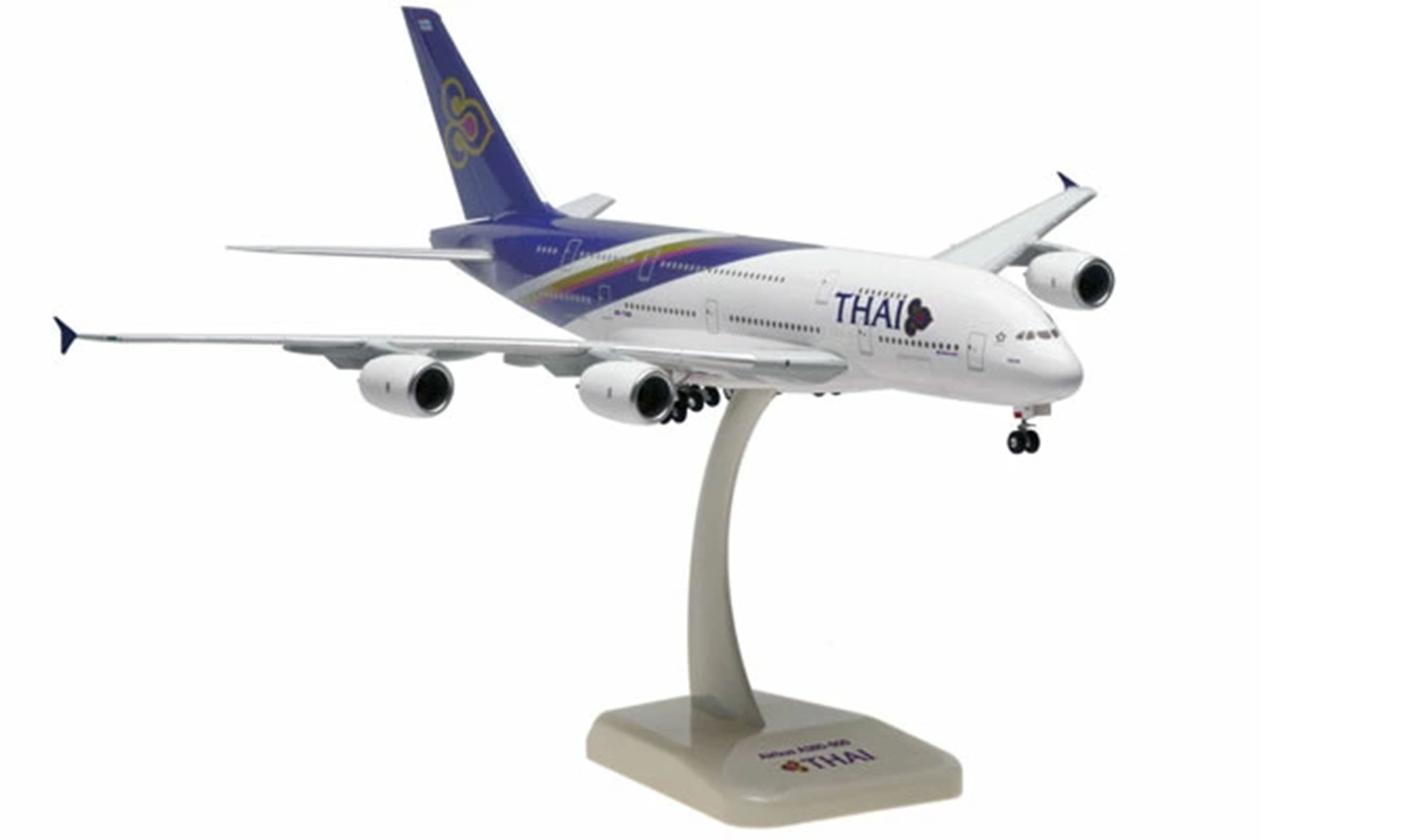 HoganWings/ホーガンウイングス  A380 タイ国際航空ランディングギア・スタンド付属