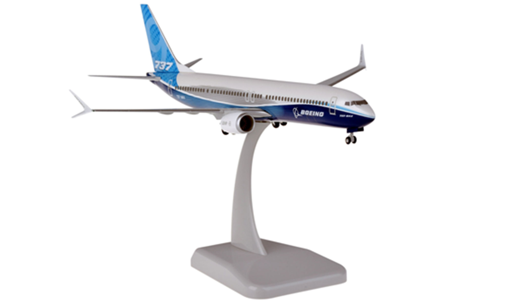 HoganWings/ホーガンウイングス  B737 MAX 9ランディングギア・スタンド付属