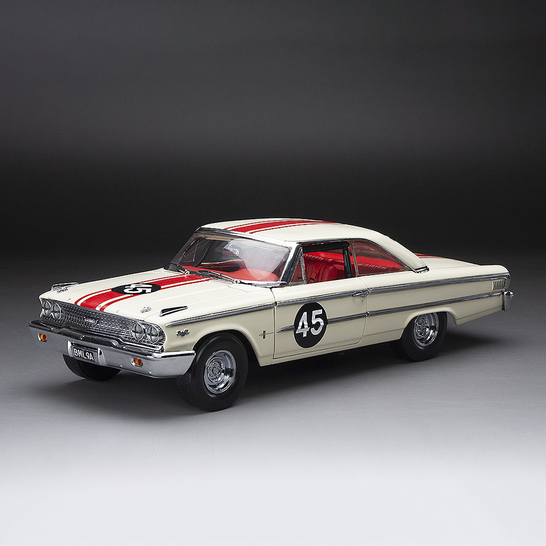 SunStar/サンスター フォード ギャラクシー 500/XL 1963年イギリスサルーンカー選手権 優勝 #45 Jack Sears