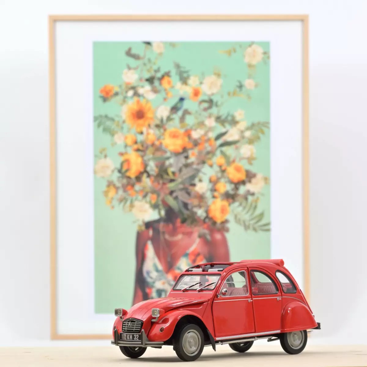 NOREV/ノレブ [KB MART 限定] シトロエン 2CV 1979 Geranium レッド