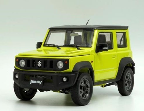 BM CREATIONS スズキ ジムニー JB74 キネティックイエロー/ブルーイッシュブラックパール 3 DG5 RHD