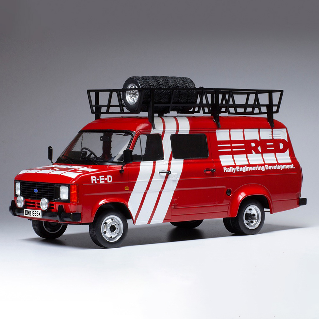 ixo/イクソ  フォード トランジット MK II 1985 R.E.D アシスタントカー