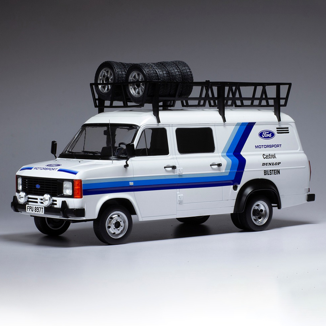 ixo/イクソ  フォード トランジット MK II Team FORD  ルーフラック付