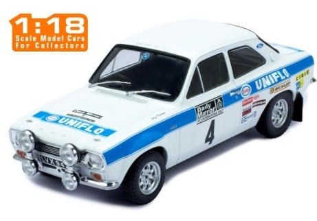 ixo/イクソ  フォード エスコート MK1 RS 1600 1972年RACラリー #4 R.Clark/T.Mason
