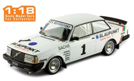ixo/イクソ ボルボ 240 ターボ 1986年ゾルダー Bergischer Lowe DTM #1 P. Stureson