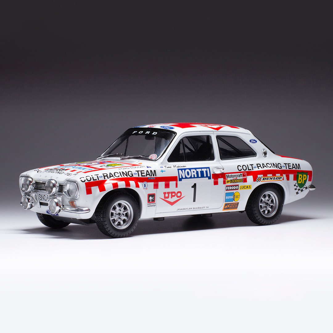 ixo/イクソ  フォード エスコート MK I RS 1600 1974年1000湖ラリー #1 T.Makinen/H.Liddon