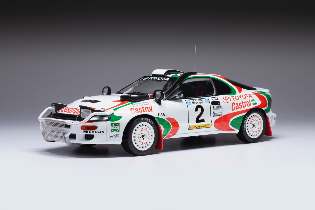 ixo/イクソ トヨタ セリカ ターボ 4WD (ST185)1993年サファリラリー #2 M.Allen/I.Kivimaki