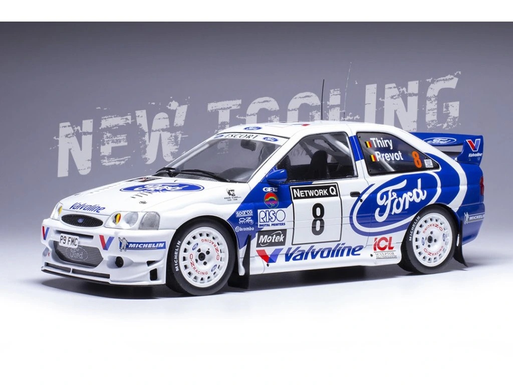 ixo/イクソ  フォード エスコート WRC 1998年 RACラリー #8 Thiry/Prvot