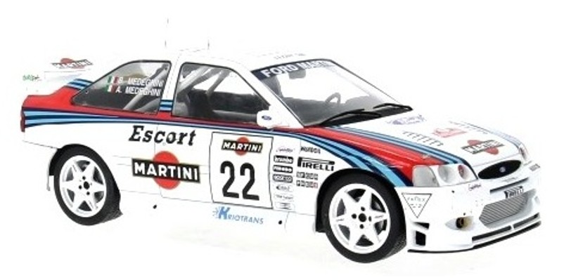 ixo/イクソ  フォード エスコート WRC 1998 ラリーサンレモ #22 A.Medeghini/B.Medeghini