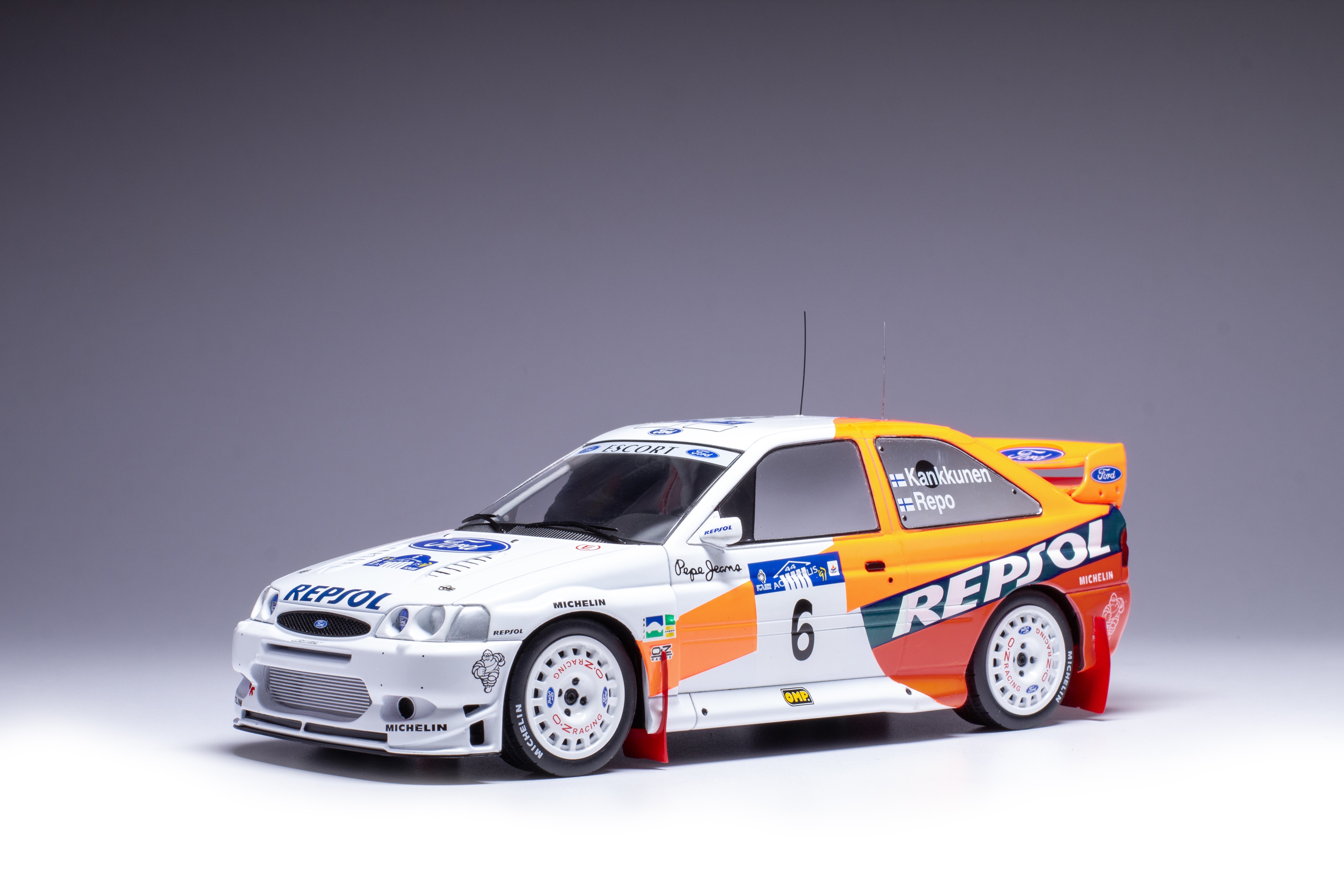 ixo/イクソ  フォード エスコート WRC 1997年 アクロポリスラリー #6 J.Kankkunen/J.Repo