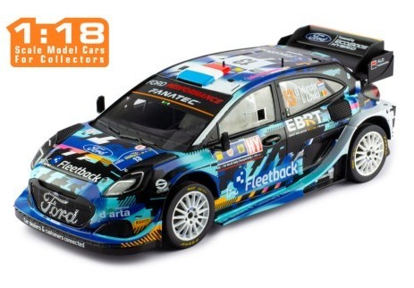 ixo/イクソ  フォード プーマ Rally1 2023年セントラル・ヨーロピアン・ラリー #13 G.Munster / L.Louka
