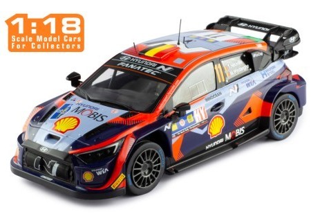 ixo/イクソ  ヒョンデ i20 N Rally1 2023年セントラルヨーロピアン 優勝 #11 T.Neuville/M.Wydaeghe