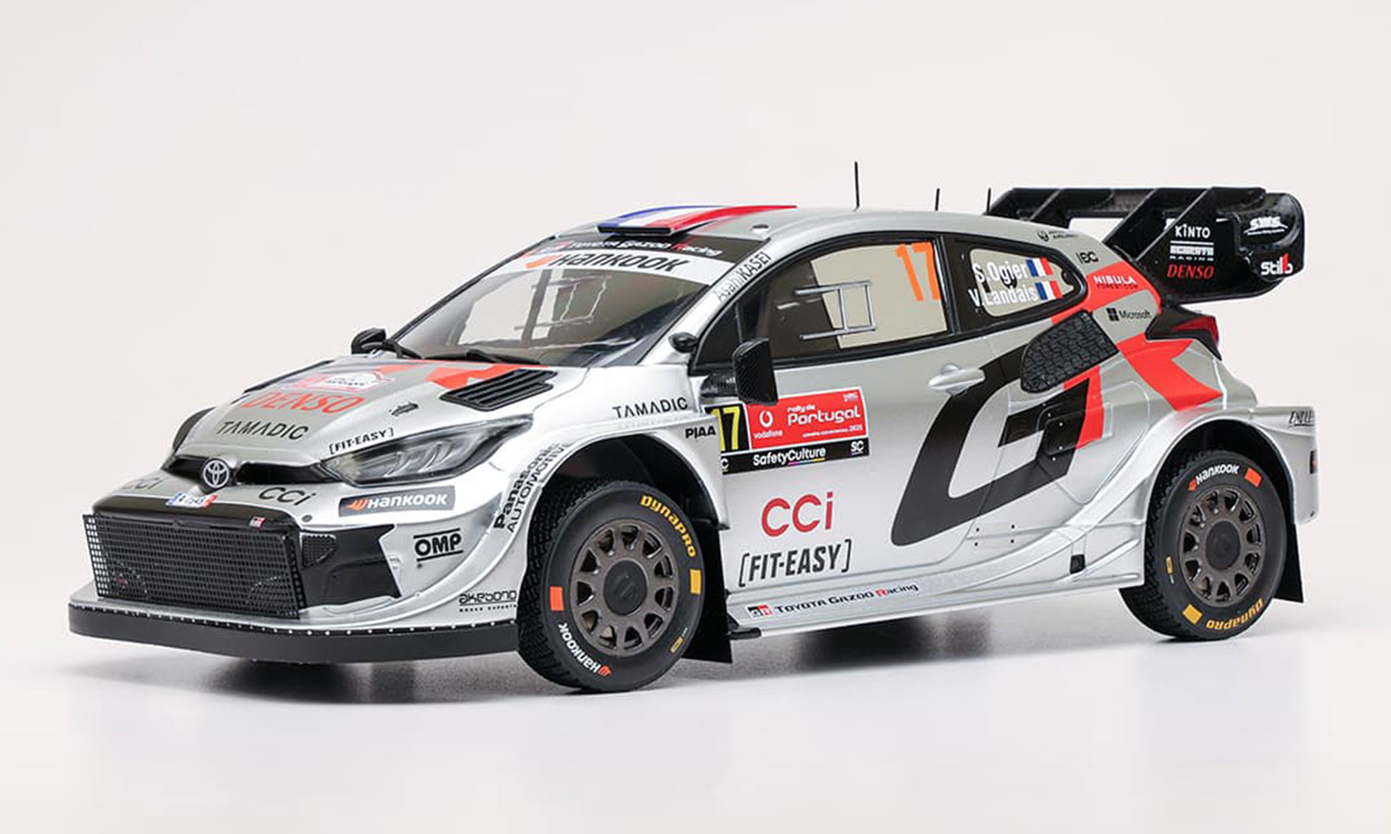 ixo/イクソ  トヨタ GR ヤリス ラリー1 2025年 ラリー・ポルトガル 優勝 #17 S.Ogier/V.Landais