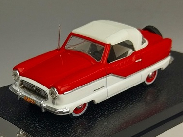 VITESSE/ビテス ナッシュ メトロポリタン クーペ 1959 ホワイト／Mardi Gras Red